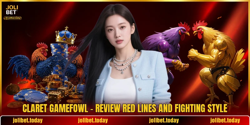 Claret Gamefowl - Review Red Lines And Fighting Style