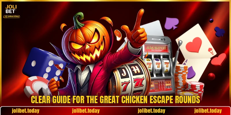 Clear guide for The Great Chicken Escape rounds Clear guide for The Great Chicken Escape rounds