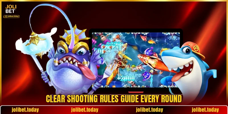 Clear shooting rules guide every round Clear shooting rules guide every round