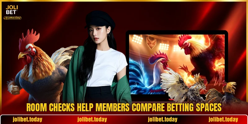 Room checks help members compare betting spaces Room checks help members compare betting spaces