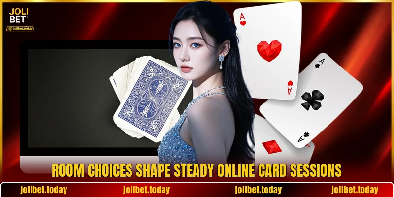 Room choices shape steady online card sessions Room choices shape steady online card sessions