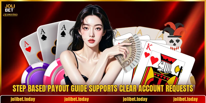 Step based payout guide supports clear account requests Step based payout guide supports clear account requests