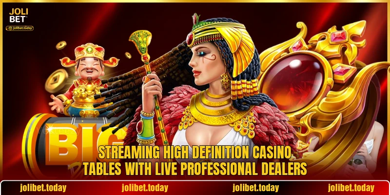 Streaming high definition casino tables with live professional dealers Streaming high definition casino tables with live professional dealers