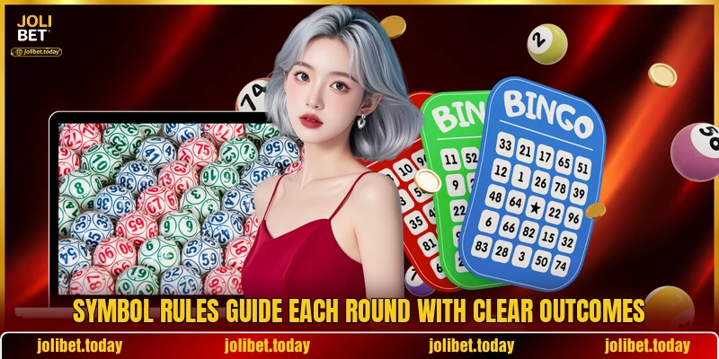 Symbol rules guide each round with clear outcomes Symbol rules guide each round with clear outcomes